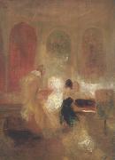 Joseph Mallord William Turner, Music party in Petworth (mk31)